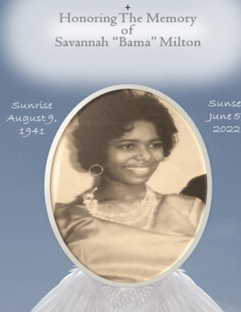 Savannah Mae Milton Obituary